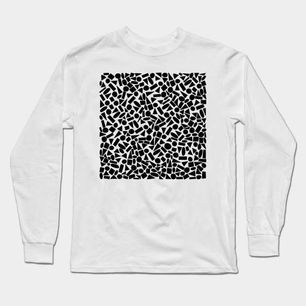 Shapeshifter(black) Long Sleeve T-Shirt by ckai